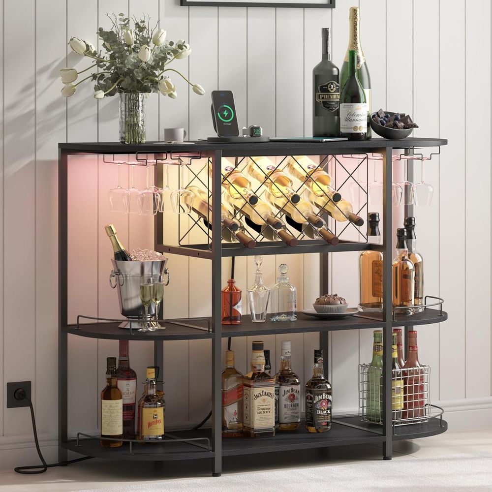 Lighting & Home Decor Studio Photos - Mesa de Centro Negra de 3