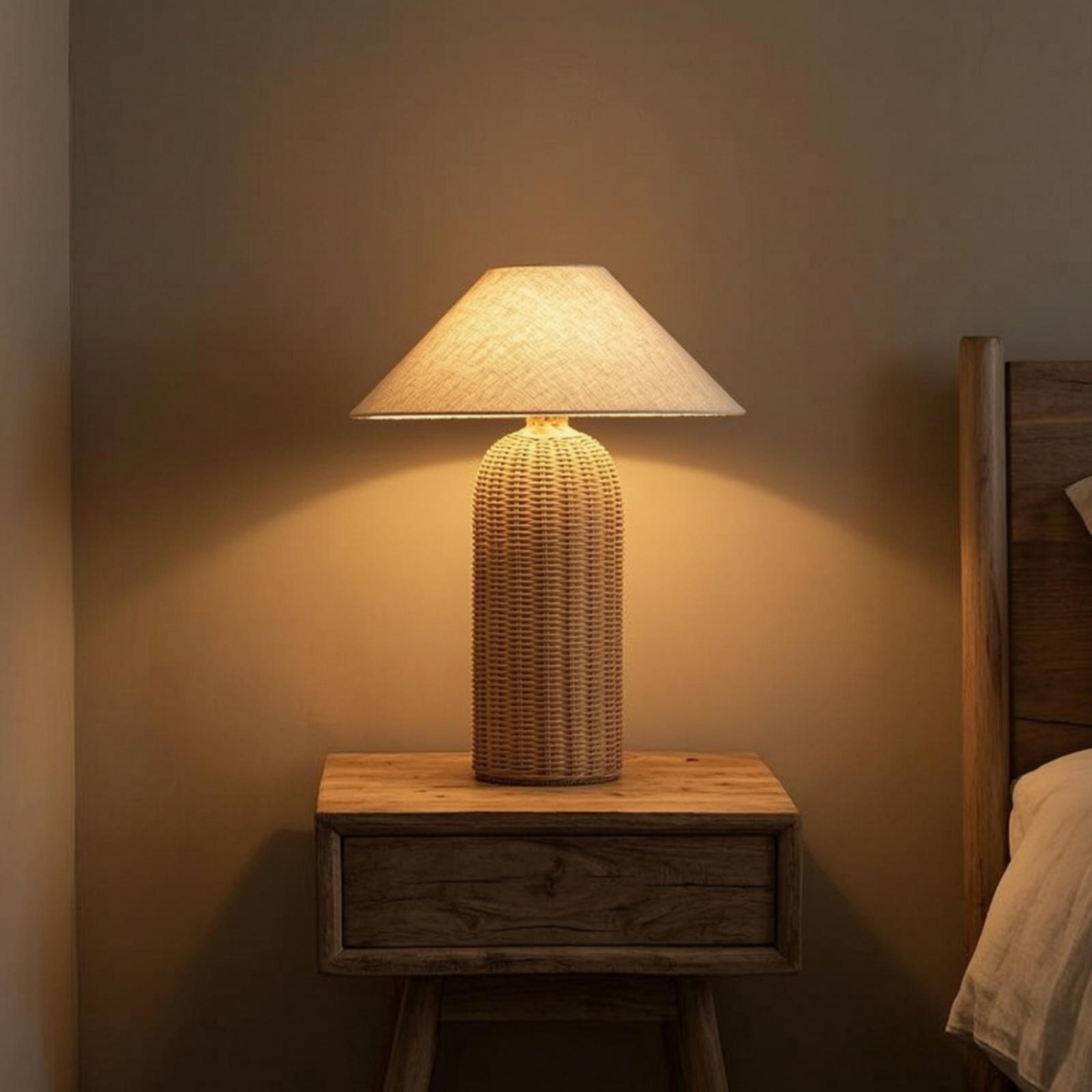 Room Lighting Bedroom Decor - Lámpara de Noche con Base de