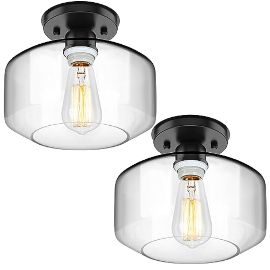 Pendant Light Shade - Lámpara de Techo Semi Empotrada, Paquete