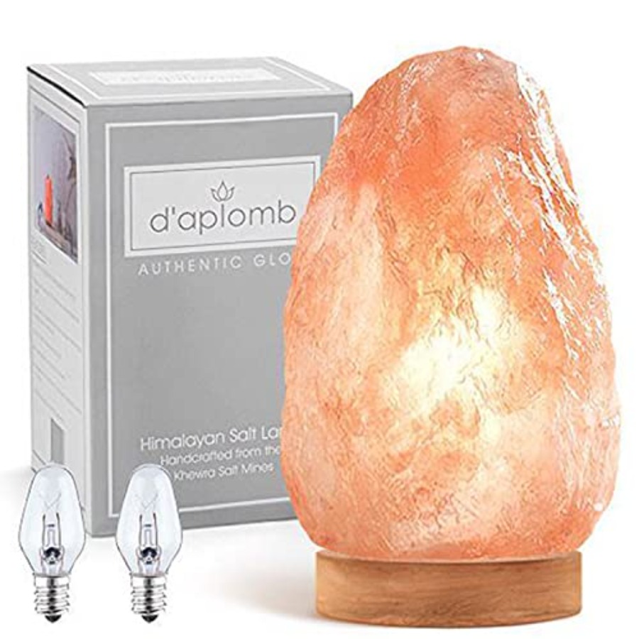 Himalayan Salt Lamp - Lámpara de Sal del Himalaya 100%