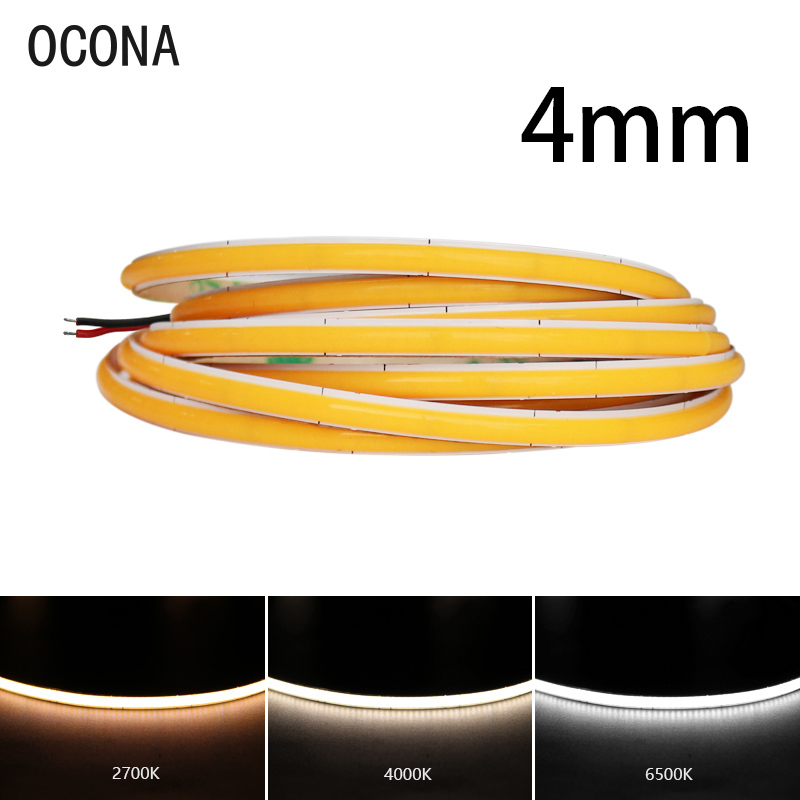 Lighting Mcqueen Bedroom Decor - Tira de luces LED COB estrechas