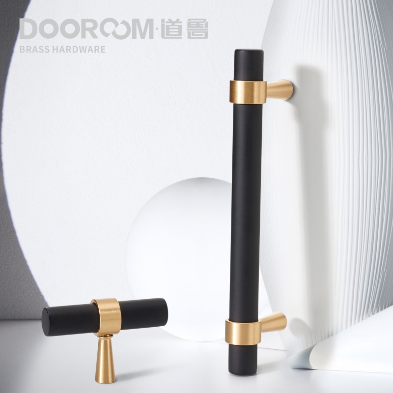 Furniture Lighting & Decor Magazine - Dooroom-tiradores de latón para muebles, barra