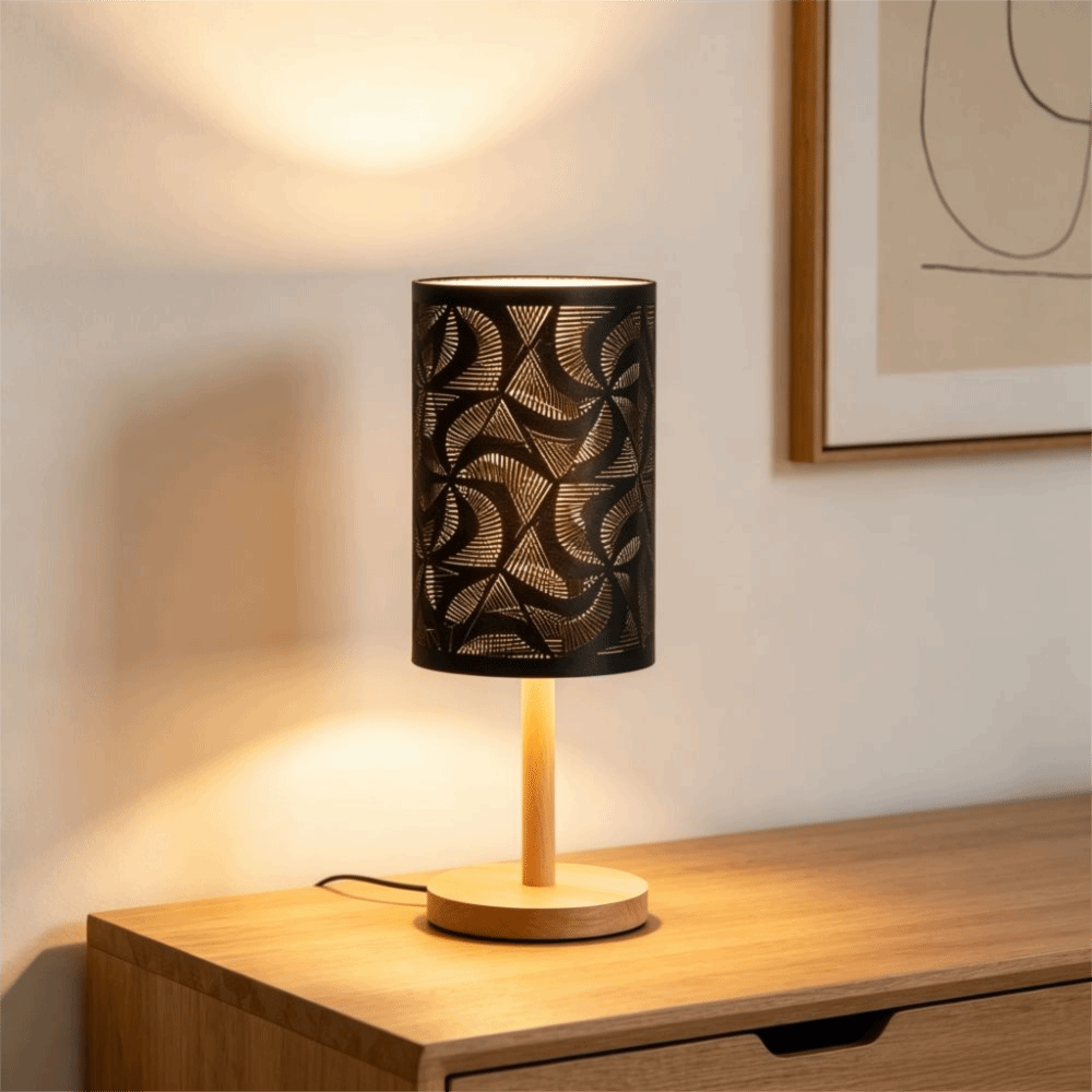 Geometric Lamp Shade - Pantalla de lámpara de hierro simple