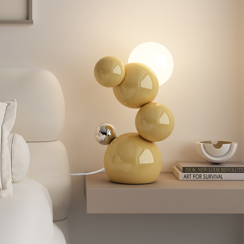 Decor Lighting Uk - Lámpara de mesa de hierro cambiable