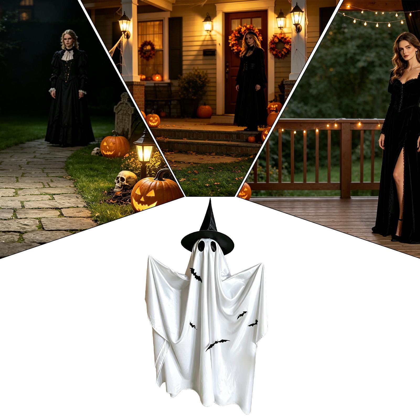 Home Decor Lighting Tricks - Decoración de Halloween con Fantasmas, Guirnalda