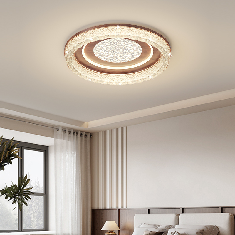 Room Lighting Bedroom Decor - Lámpara de Techo LED Redonda con