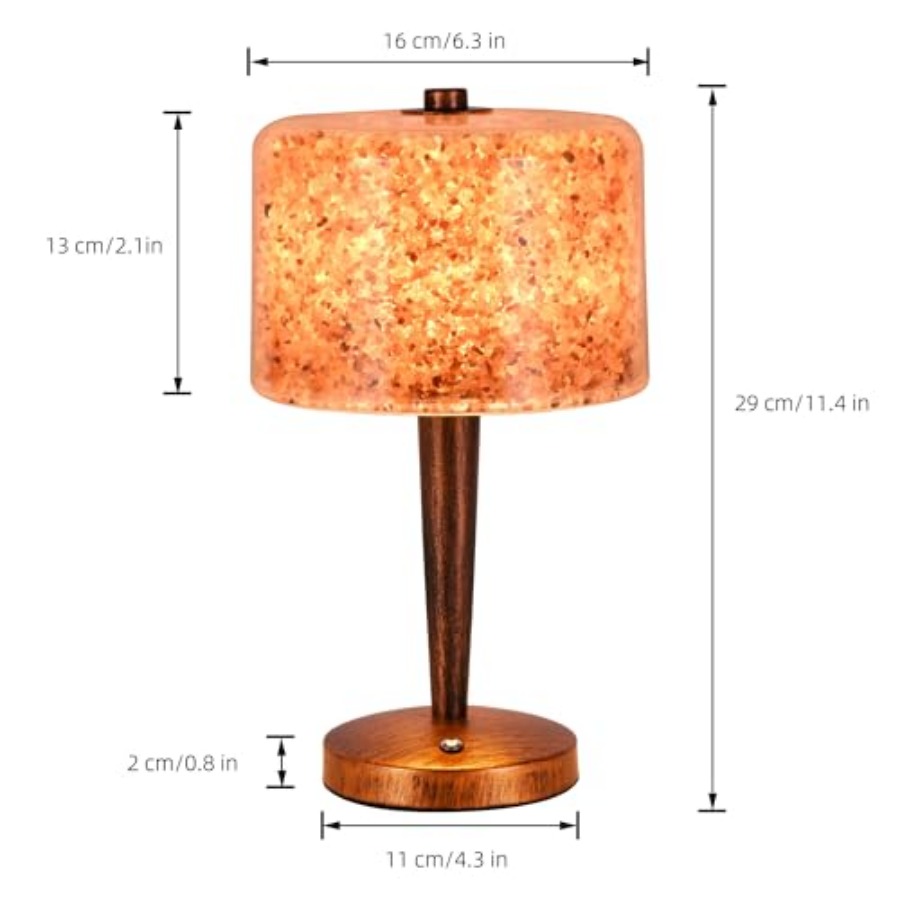 Lámpara de sal del Himalaya co - Himalayan Salt Lamp reseña y precio