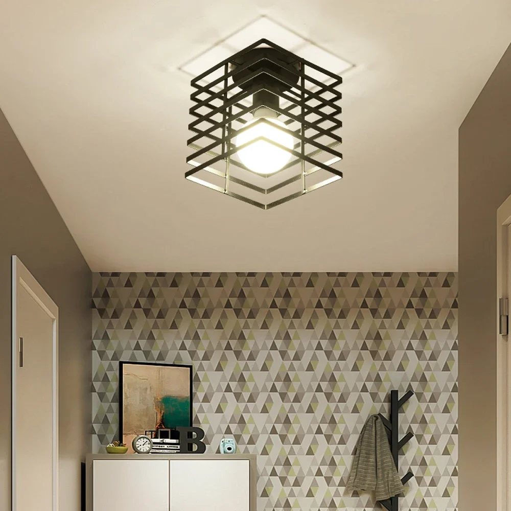 Luz de techo de hierro Vintage - Decor Lighting Returns reseña y precio