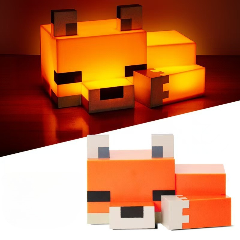 Linda Lámpara Nocturna de Zorr - Lighting Decor Minecraft reseña y precio