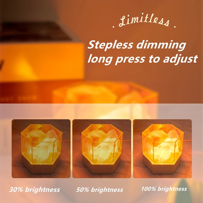 D2 LED lámpara de sal de crist - Himalayan Salt Lamp reseña y precio