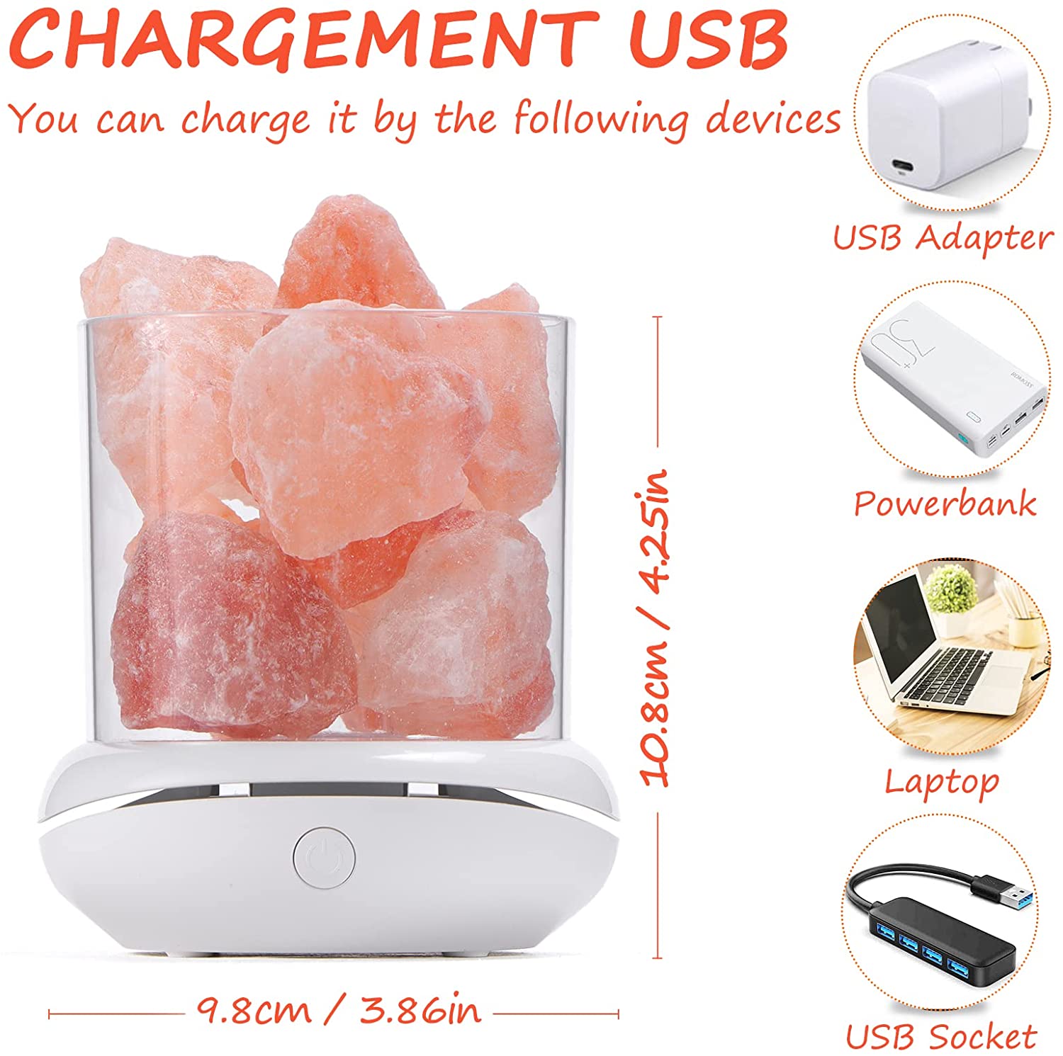 Lámparas Aromáticas, Lámpara d - Himalayan Salt Lamp reseña y precio
