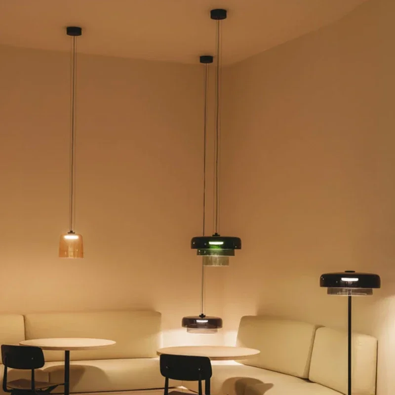 Lámpara Colgante de Vidrio Min - Room Lighting Bedroom Decor reseña y precio