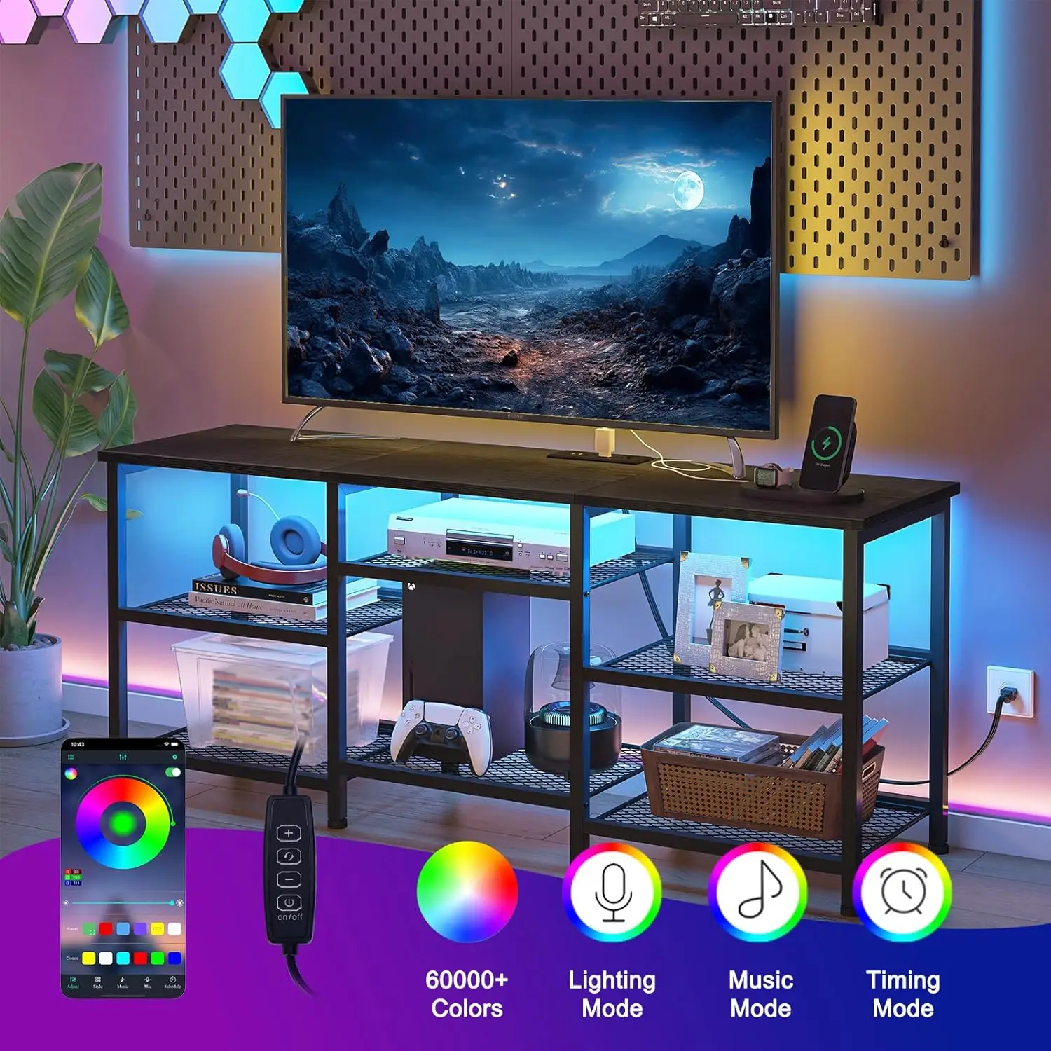 Mueble para TV de hasta 55 pul - Lighting & Home Decor Studio Photos reseña y precio