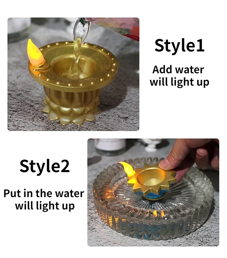 Vela eléctrica de 12 piezas co - Decor Lighting India reseña y precio
