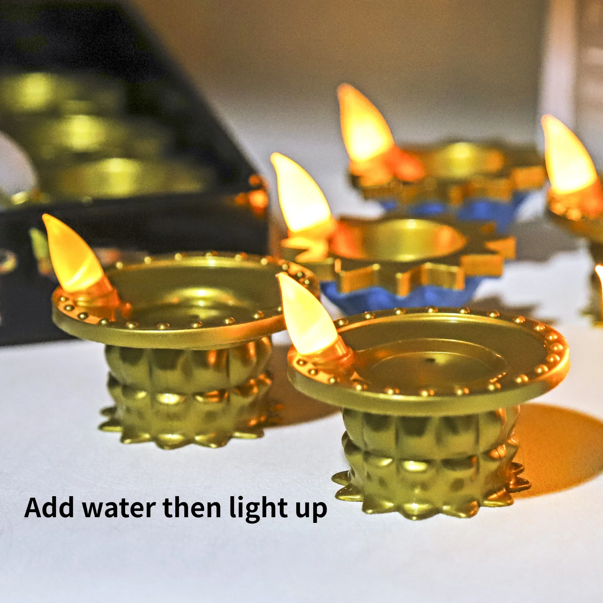 Vela eléctrica de 12 piezas co - Decor Lighting India reseña y precio