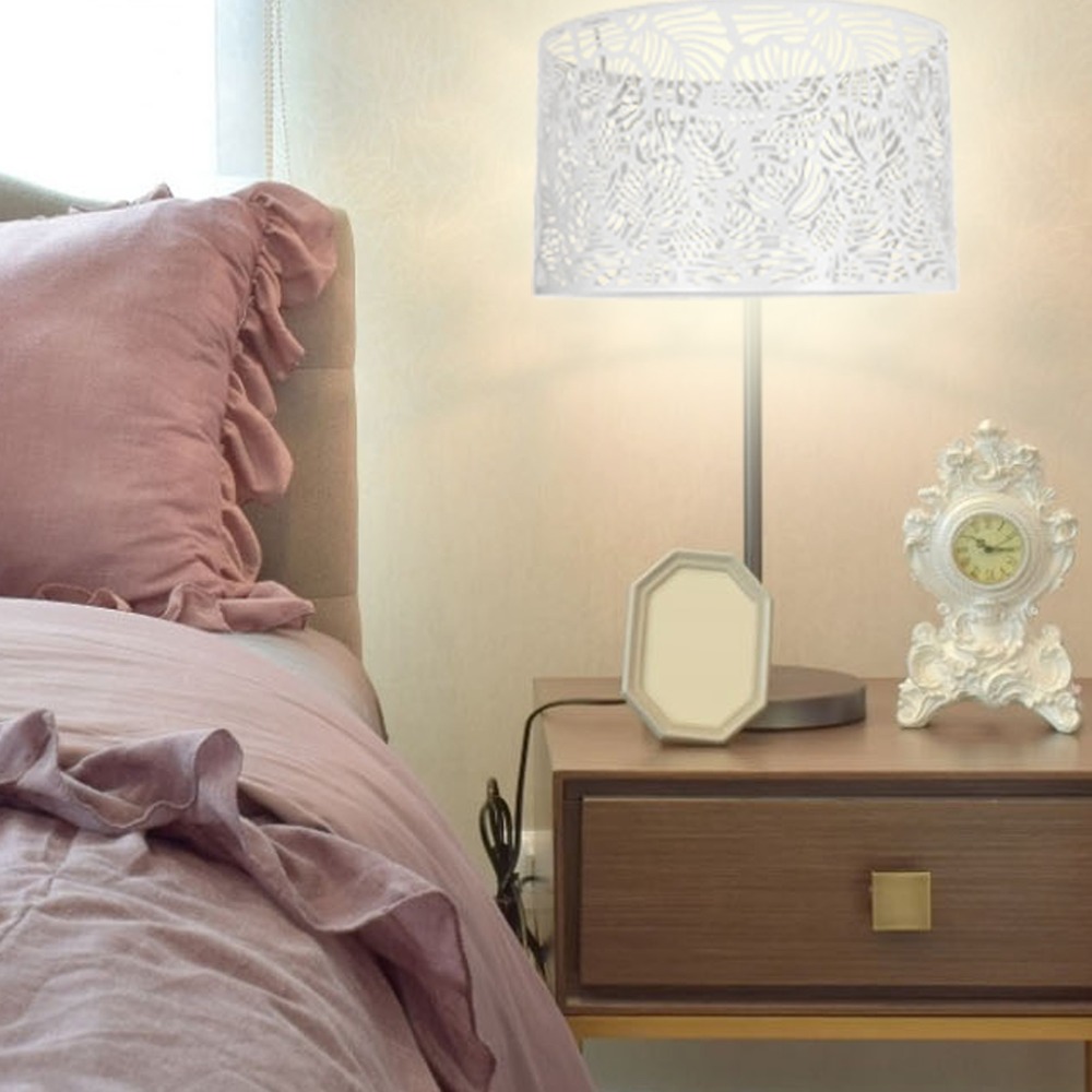 Pantalla de lámpara de hierro  - Geometric Lamp Shade reseña y precio