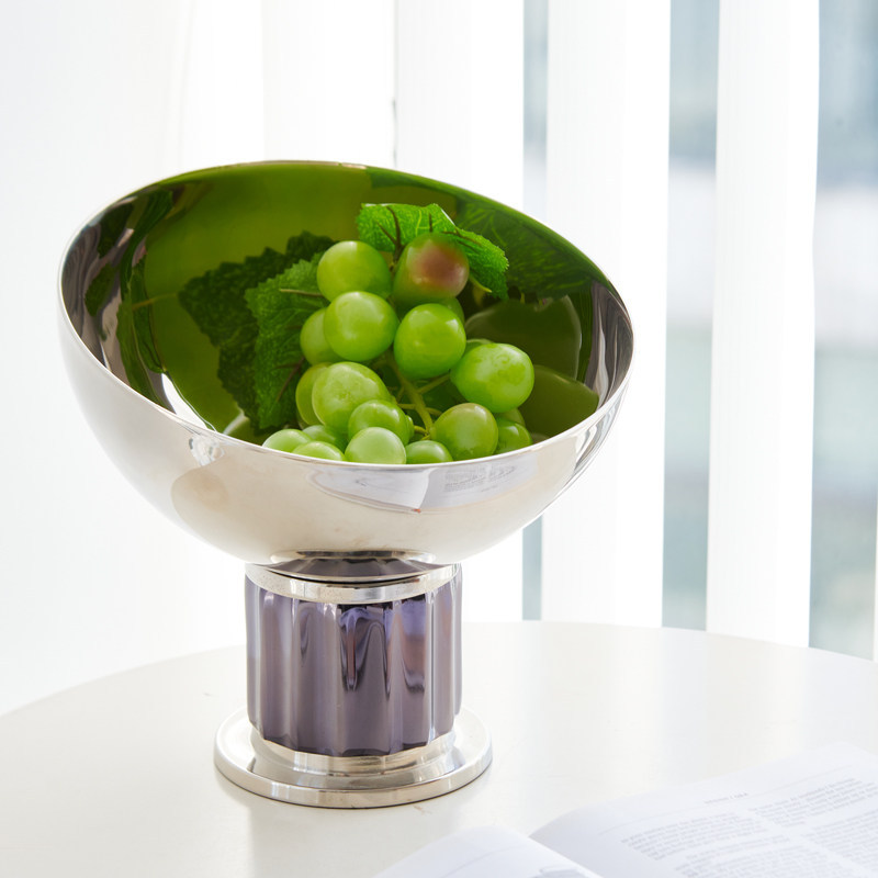 Frutero alto de aluminio plate - Decor Lighting India reseña y precio