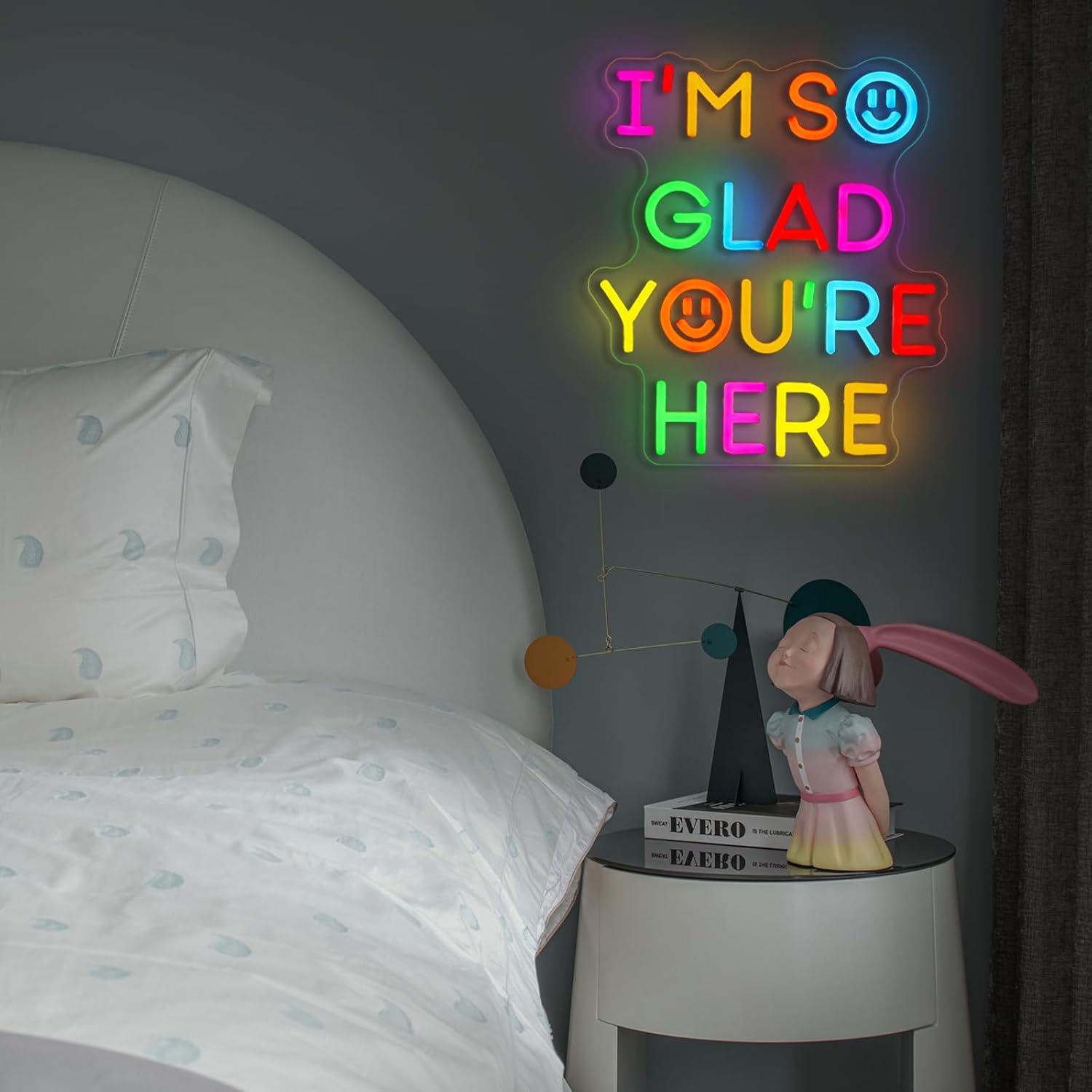    Letrero de neón con la fra - Room Lighting Bedroom Decor reseña y precio