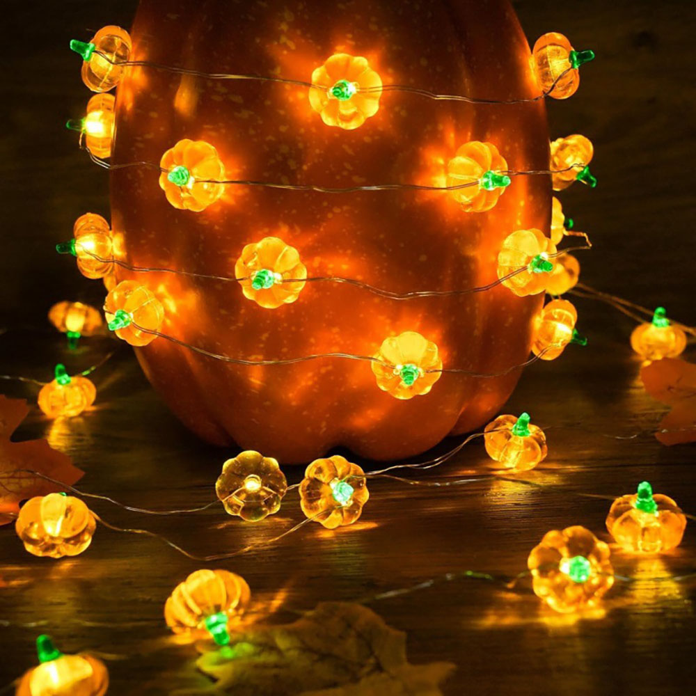 Guirnalda de Luces de Calabaza - Home Decor Lighting Tricks reseña y precio