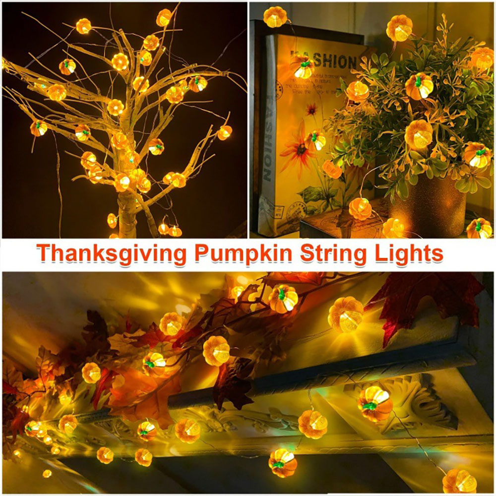 Guirnalda de Luces de Calabaza - Home Decor Lighting Tricks reseña y precio