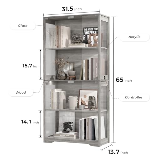 Vitrina con Puertas de Vidrio, - Lighting & Home Decor Studio Photos reseña y precio