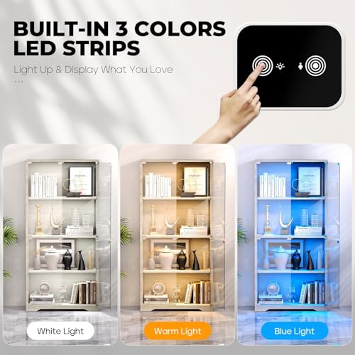 Vitrina con Puertas de Vidrio, - Lighting & Home Decor Studio Photos reseña y precio