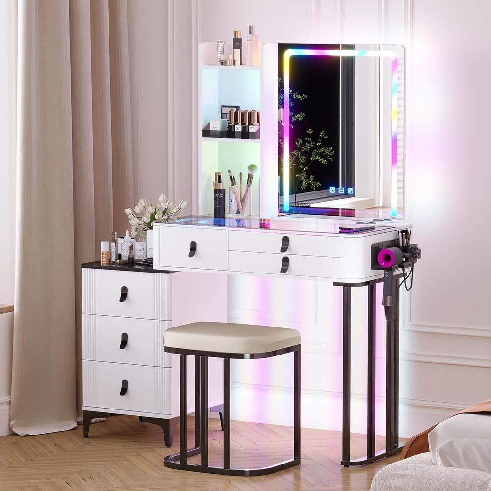 Gurexl Escritorio de tocador R - Furniture Lighting & Decor Magazine reseña y precio