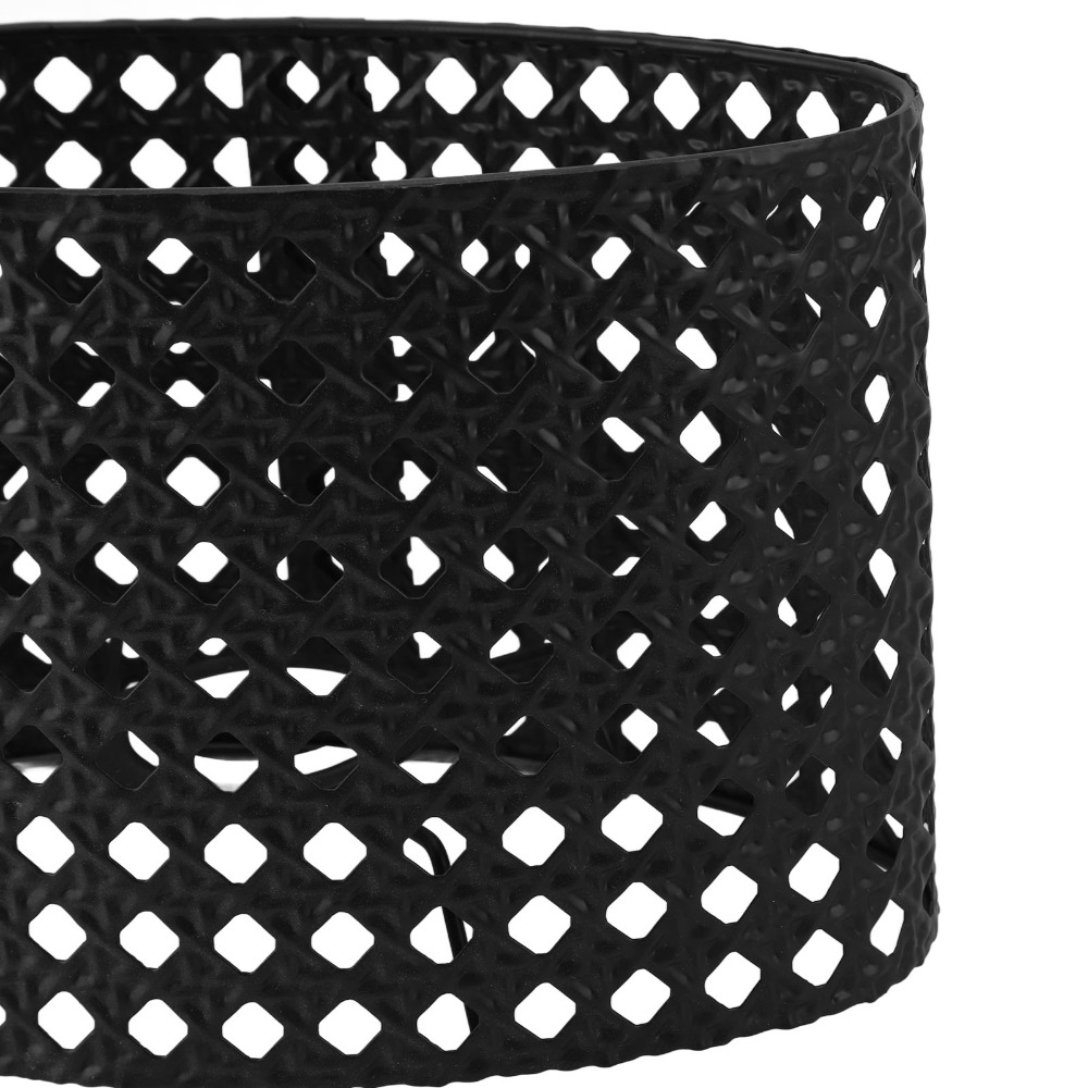 Pantalla de lámpara de hierro  - Geometric Lamp Shade reseña y precio