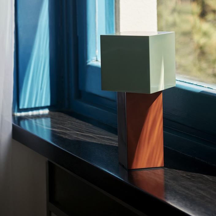Lámpara de escritorio geométri - Geometric Lamp Shade reseña y precio