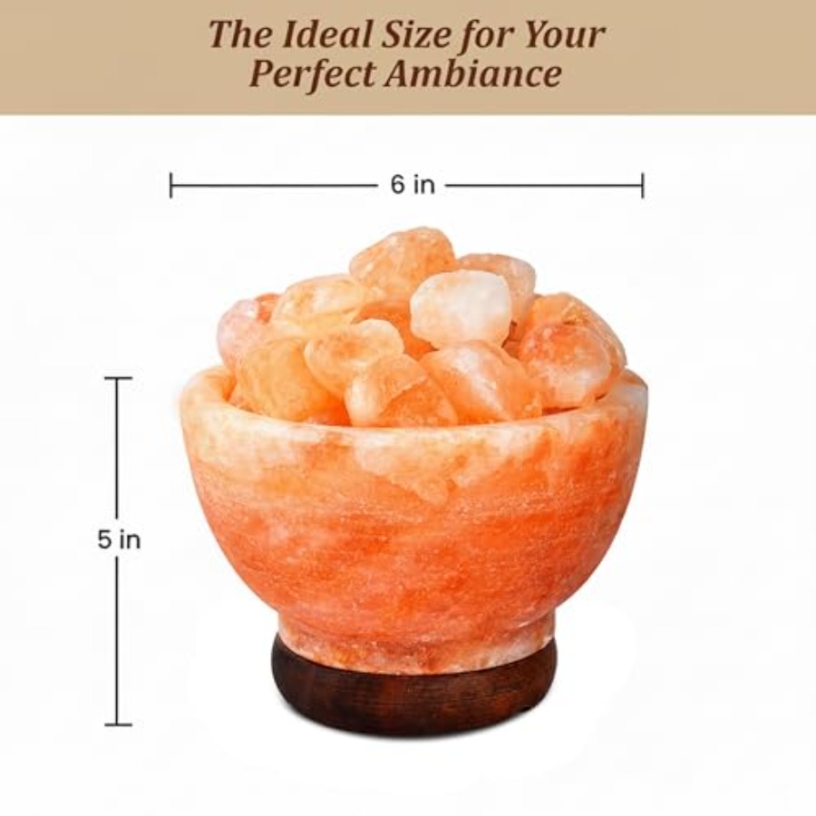 Lámpara de sal rosa del Himala - Himalayan Salt Lamp reseña y precio