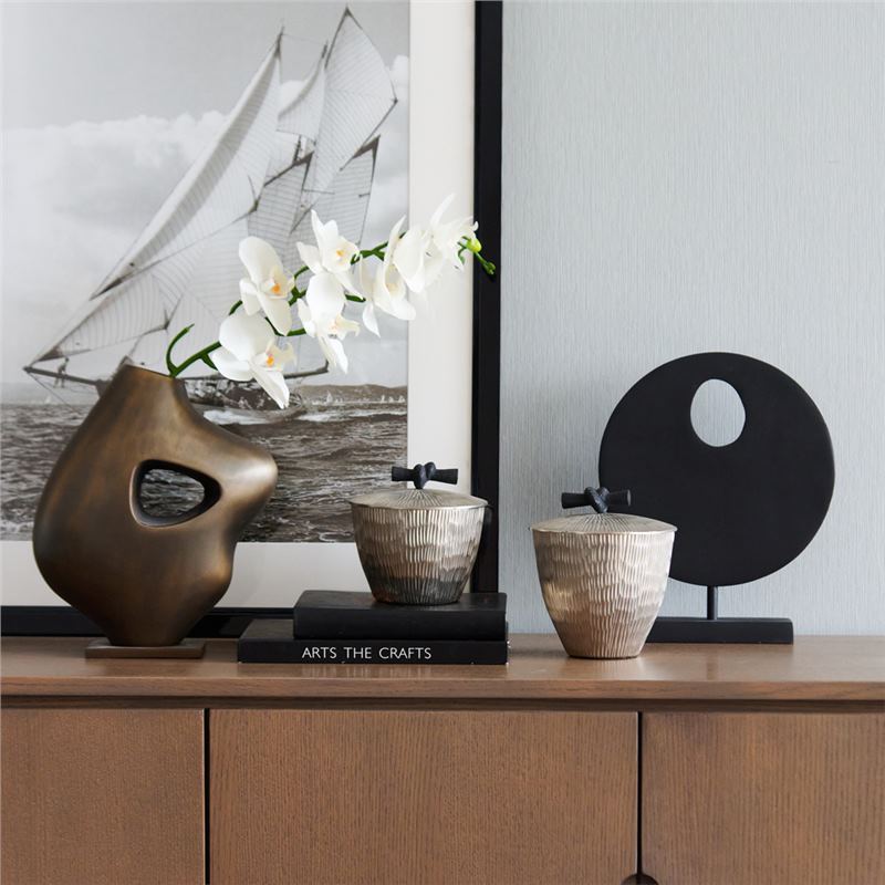 Jarrón de almacenamiento con t - Decor Lighting India reseña y precio