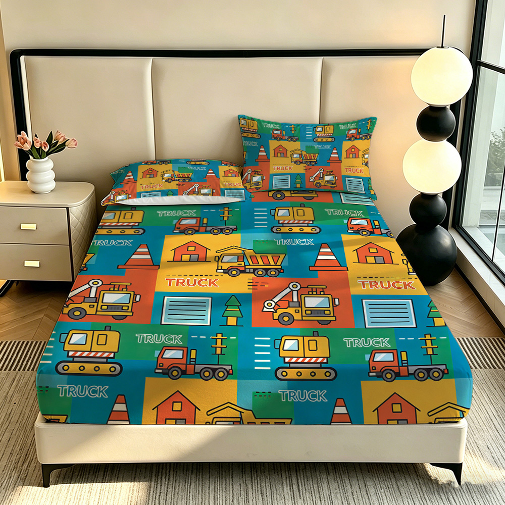 Juego de Sábanas de 3 Piezas c - Lighting Mcqueen Bedroom Decor reseña y precio