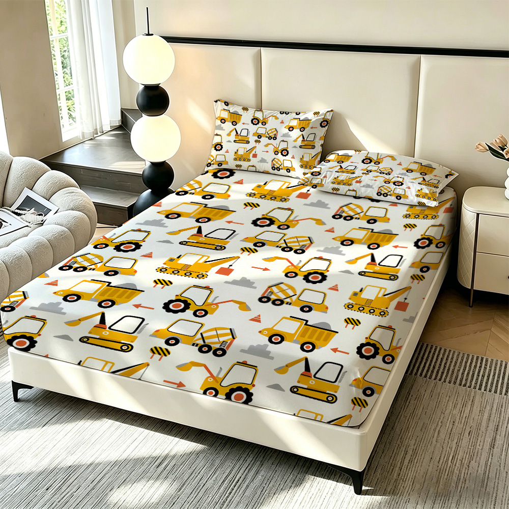 Juego de Sábanas de 3 Piezas c - Lighting Mcqueen Bedroom Decor reseña y precio