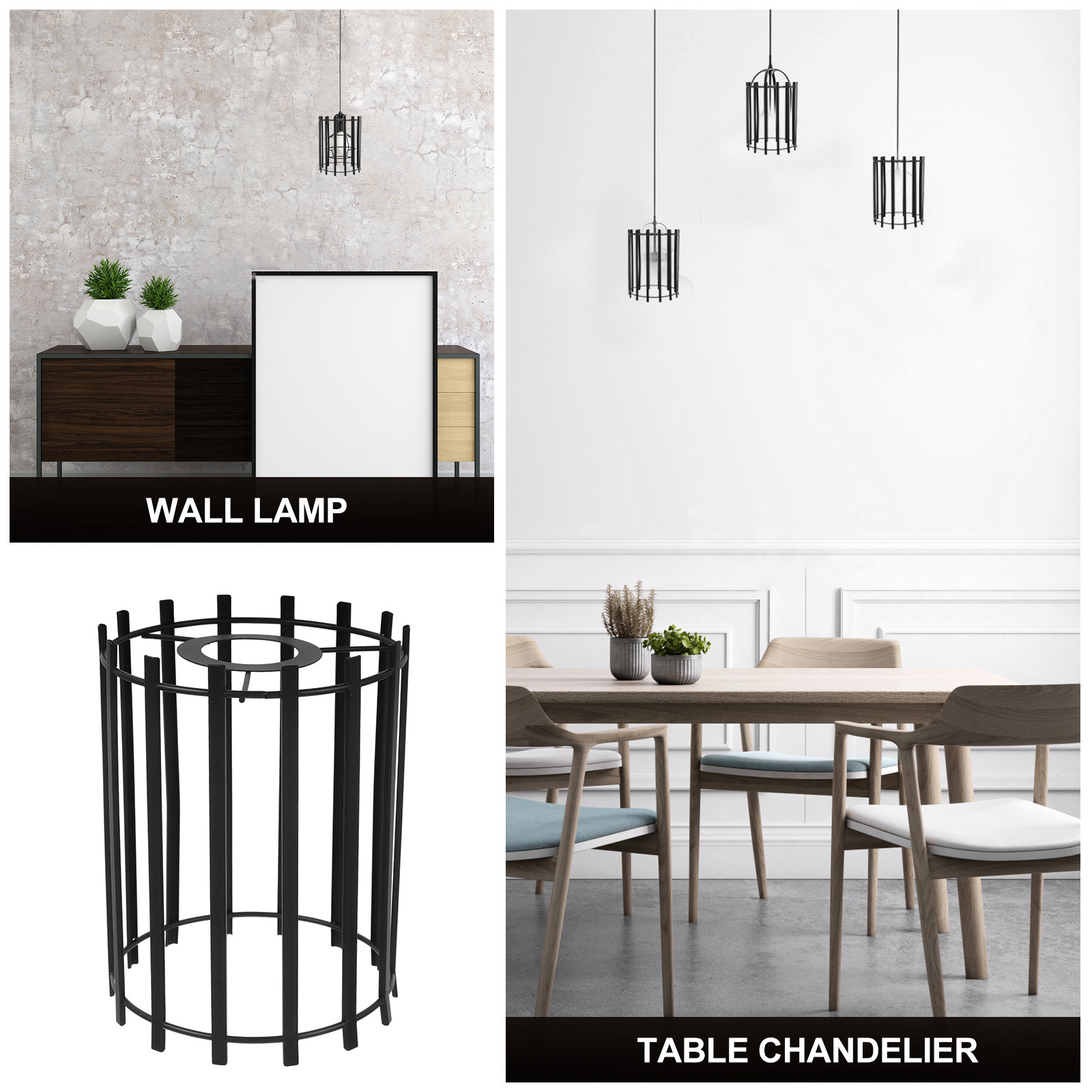Lámpara Colgante Geométrica de - Geometric Lamp Shade reseña y precio