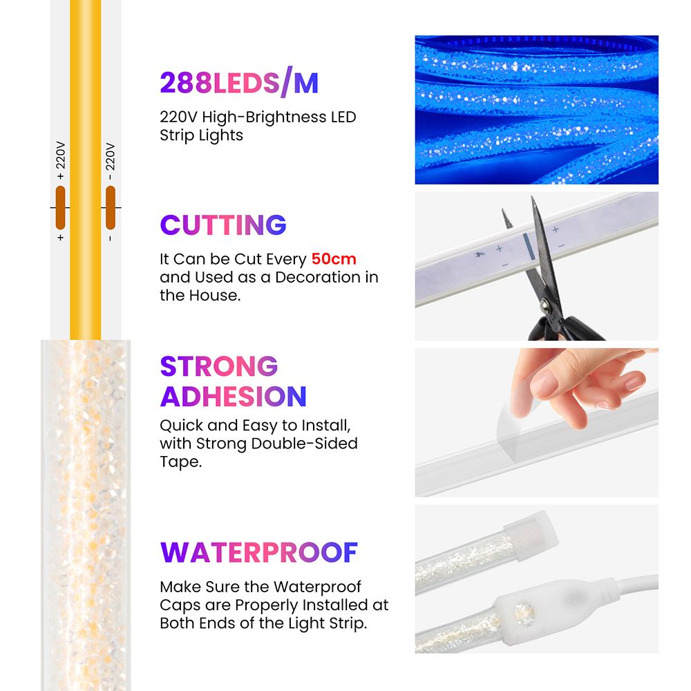 Tira de Luz LED de Neón Tipo C - Decor Lighting Uk reseña y precio