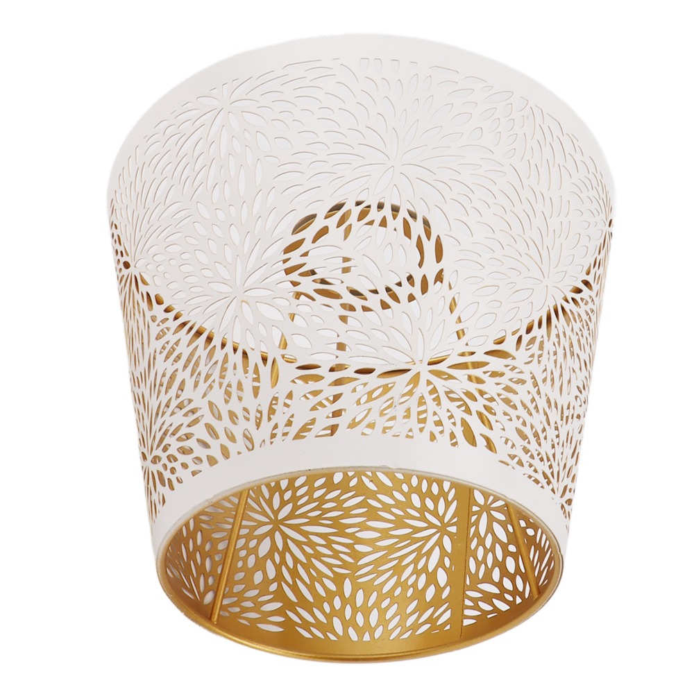 Pantalla de lámpara de hierro  - Geometric Lamp Shade reseña y precio