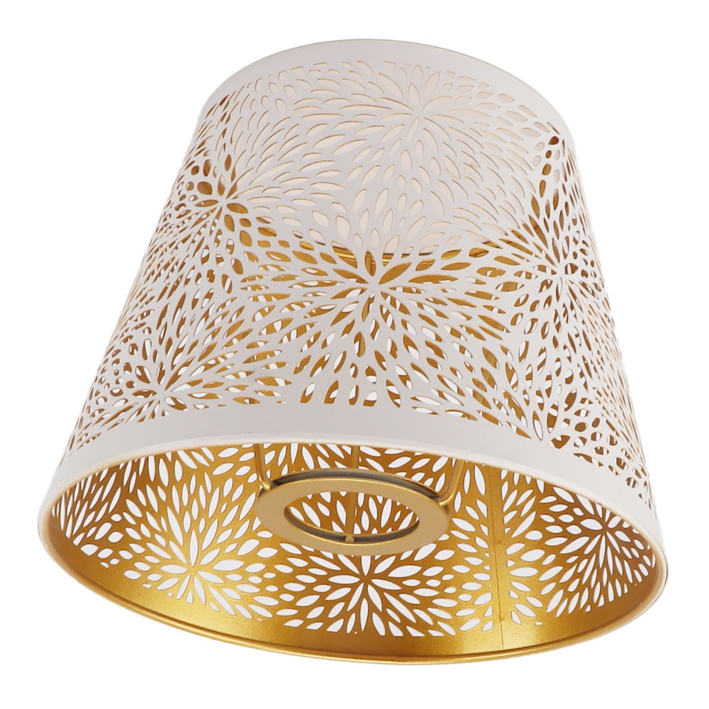 Pantalla de lámpara de hierro  - Geometric Lamp Shade reseña y precio