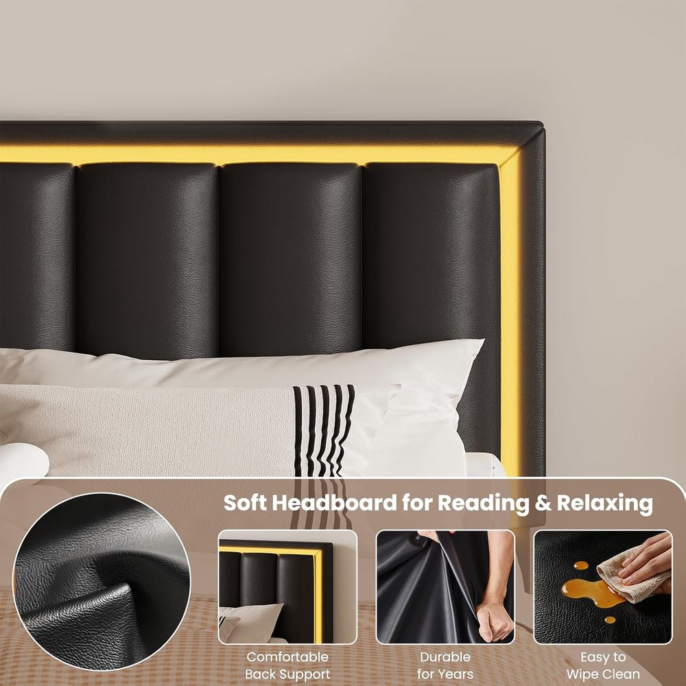 Cama tamaño Queen IMMERSTABLE  - Furniture Lighting & Decor Magazine reseña y precio