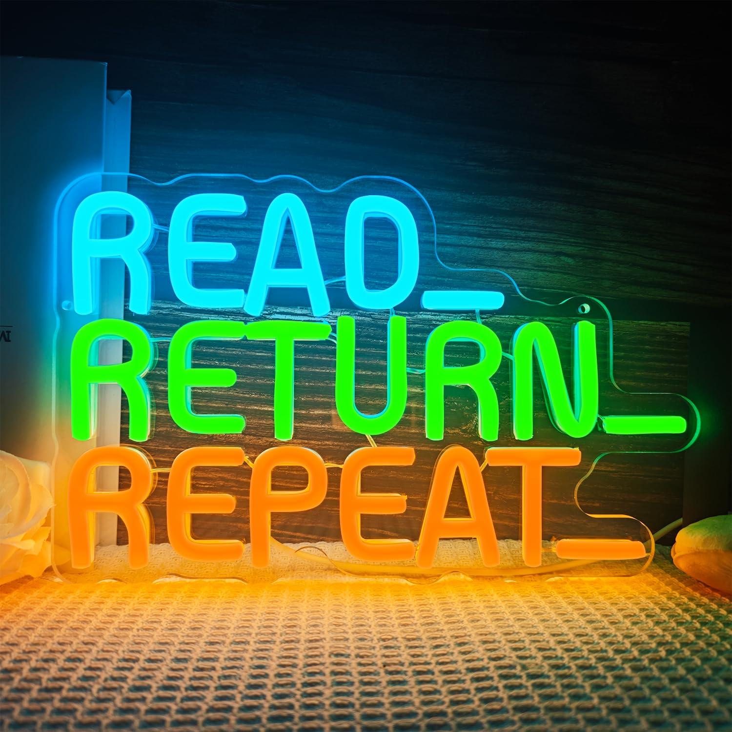 Letrero de neón con la frase ' - Decor Lighting Returns reseña y precio