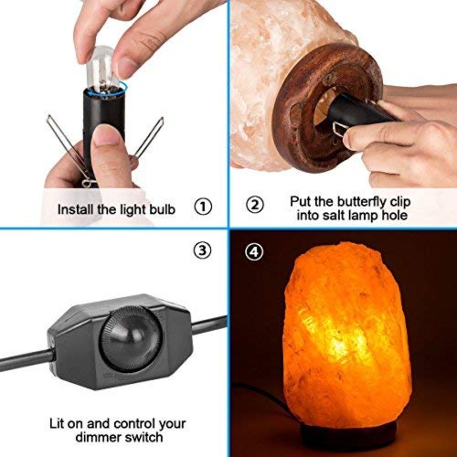 Cables para Lámparas de Sal de - Himalayan Salt Lamp reseña y precio