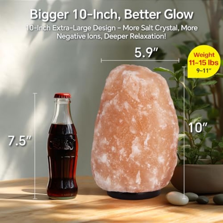 Lámpara de Sal del Himalaya -  - Himalayan Salt Lamp reseña y precio