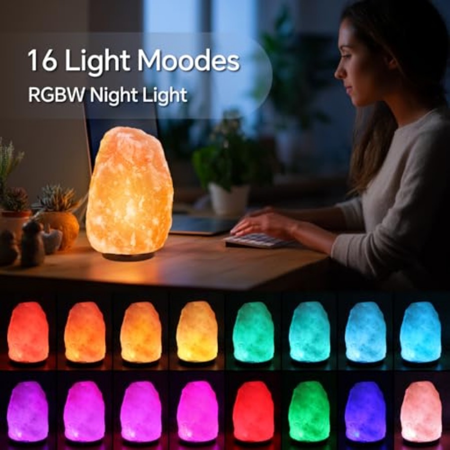 Lámpara de Sal del Himalaya -  - Himalayan Salt Lamp reseña y precio