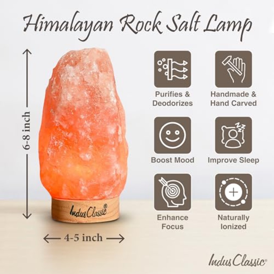 LN-02 Paquete de 2 Lámparas de - Himalayan Salt Lamp reseña y precio