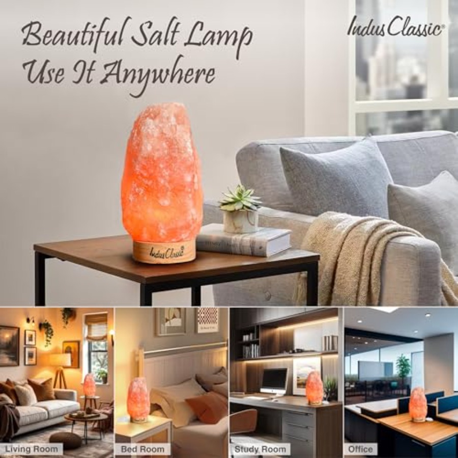 LN-02 Paquete de 2 Lámparas de - Himalayan Salt Lamp reseña y precio