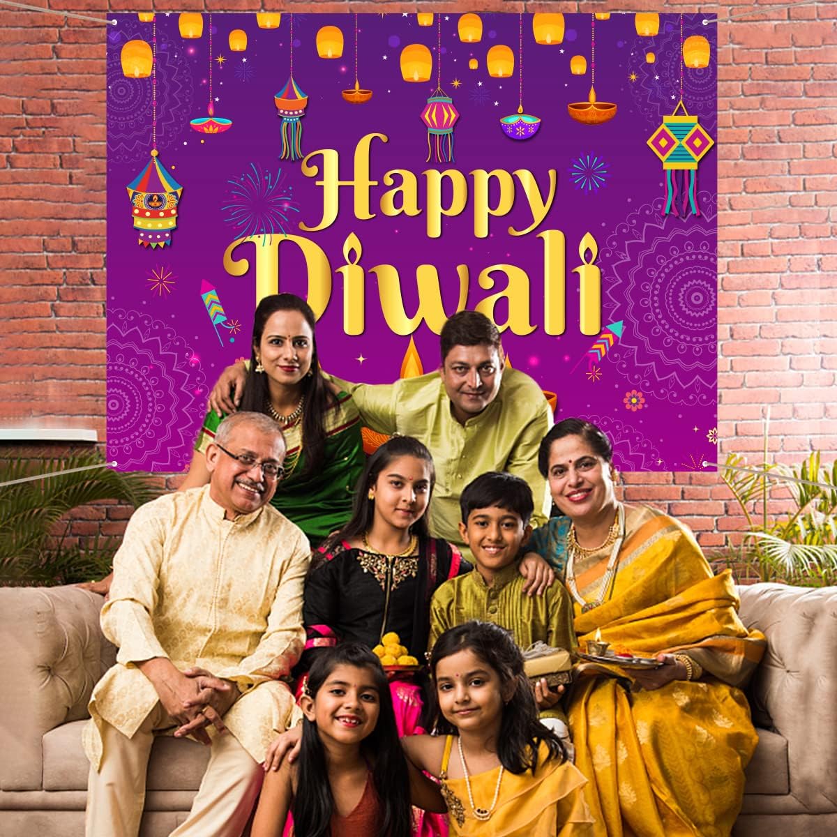 Fondo feliz Diwali, tapiz de p - Decor Lighting India reseña y precio