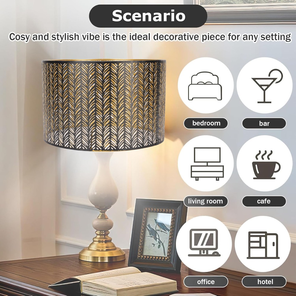 Pantalla de lámpara moderna de - Geometric Lamp Shade reseña y precio