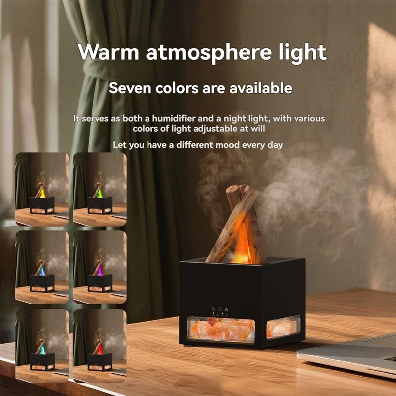 Difusor de aromaterapia A84G 2 - Himalayan Salt Lamp reseña y precio