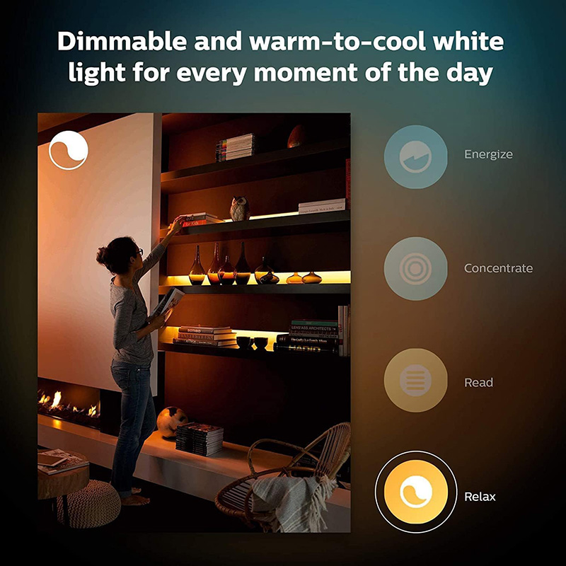 Philips Hue LED Lightstrip Plu - Philips Bulb Hue reseña y precio