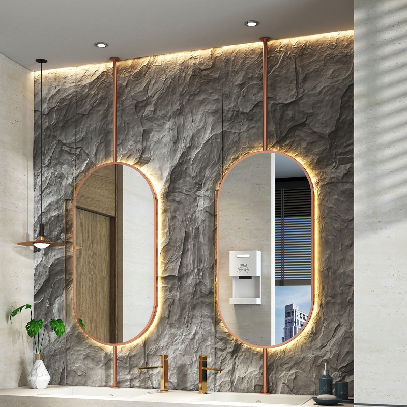 Espejo Ovalado Colgante de Tec - Furniture Lighting & Decor Magazine reseña y precio