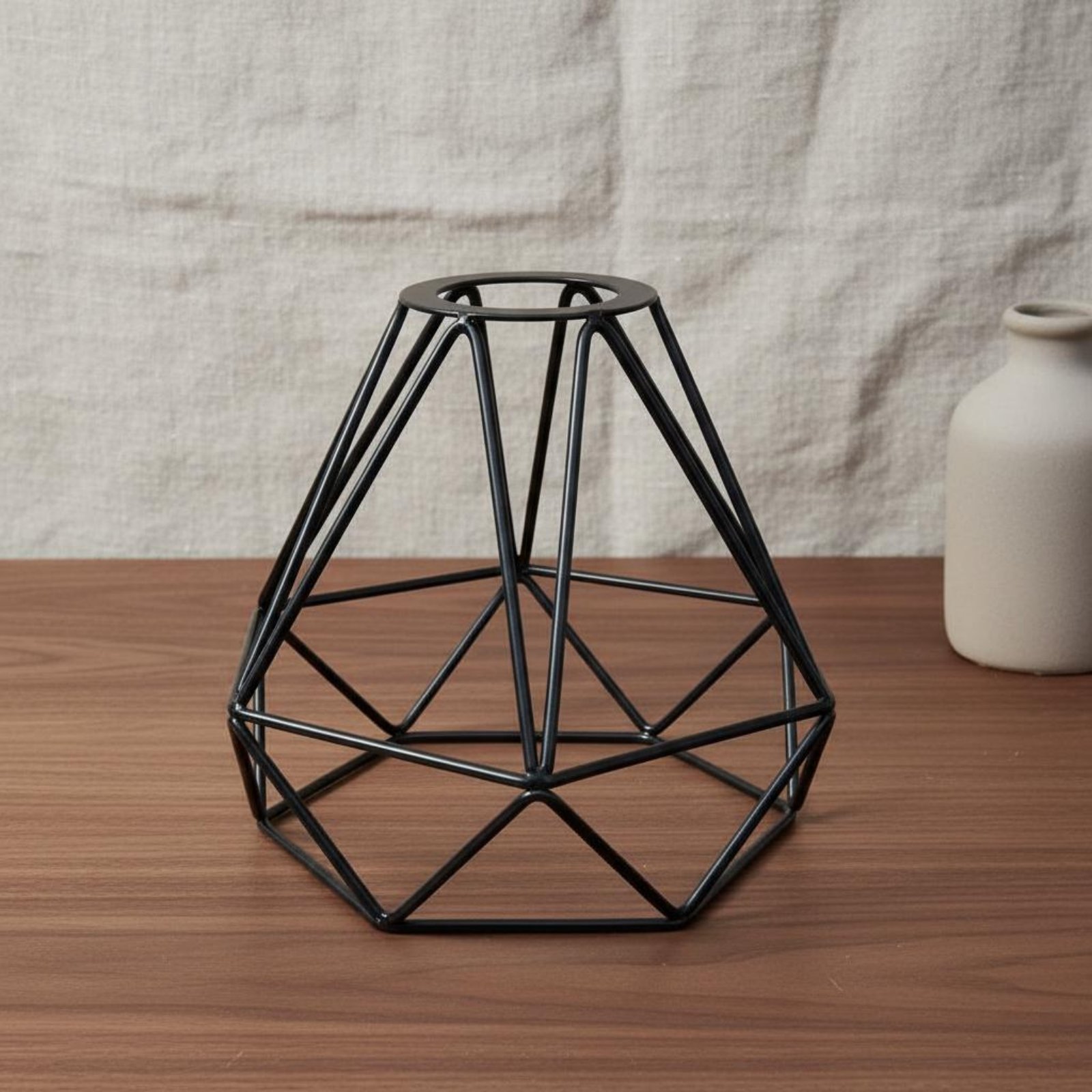 Pantalla de Lámpara de Alambre - Geometric Lamp Shade reseña y precio